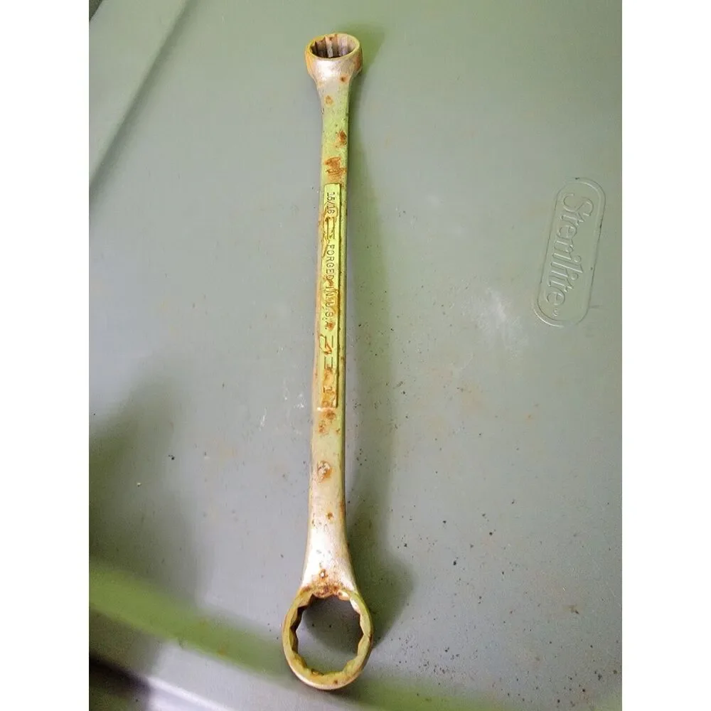 Craftsmen Wrench Forged Steel Double Box End Made In‎ USA 15/16 #1